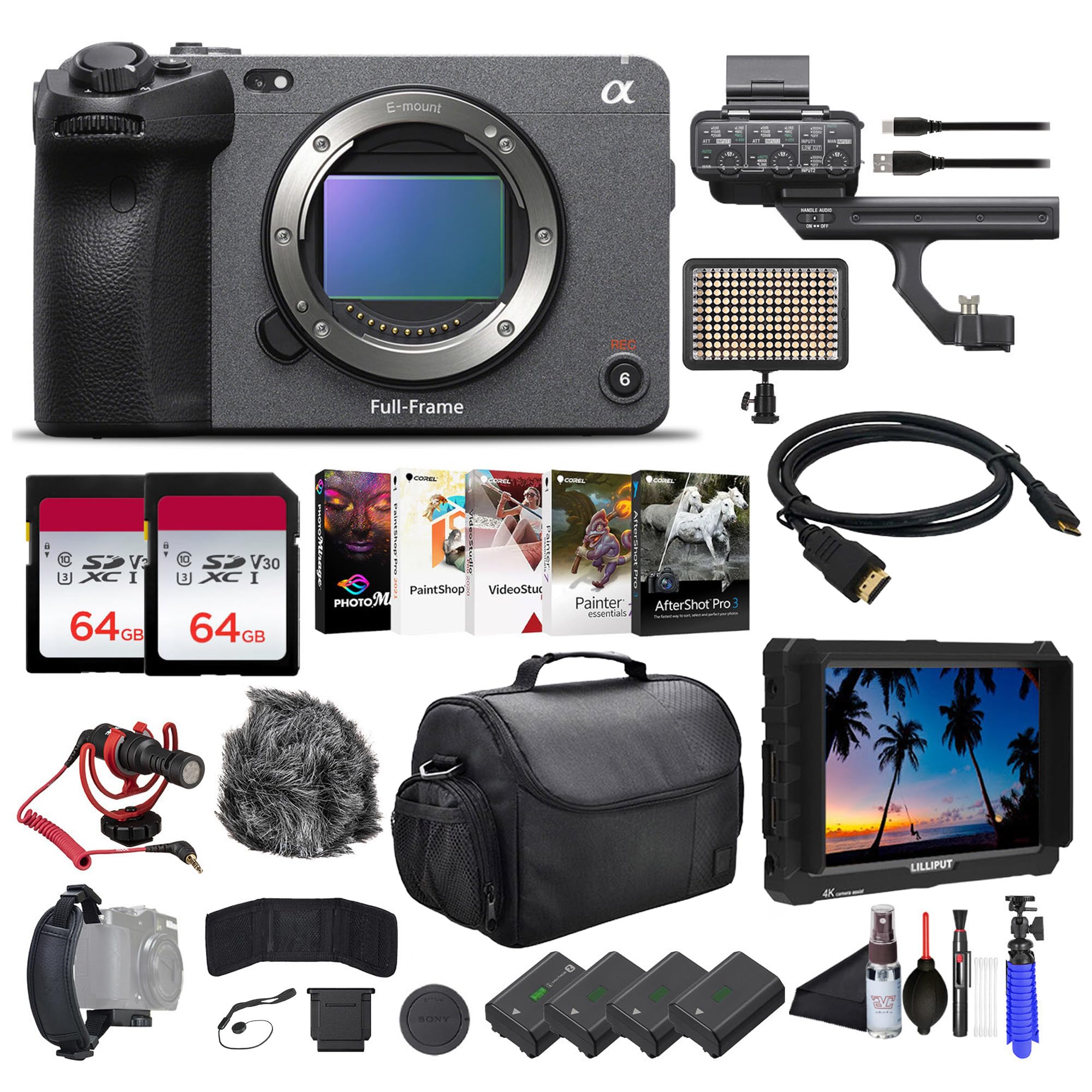 Sony FX3 / FX3A Full-Frame Cinema Camera Bundle | For Professional Video Product