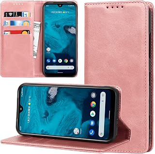 【Hamany】 対応 Xperia xz1 ケース 手帳型 エクスペリアxz1 ケース カード収納 -ファッションローズゴールド