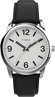 Timex Easy Reader Men's Watch Leather Strap 38mm