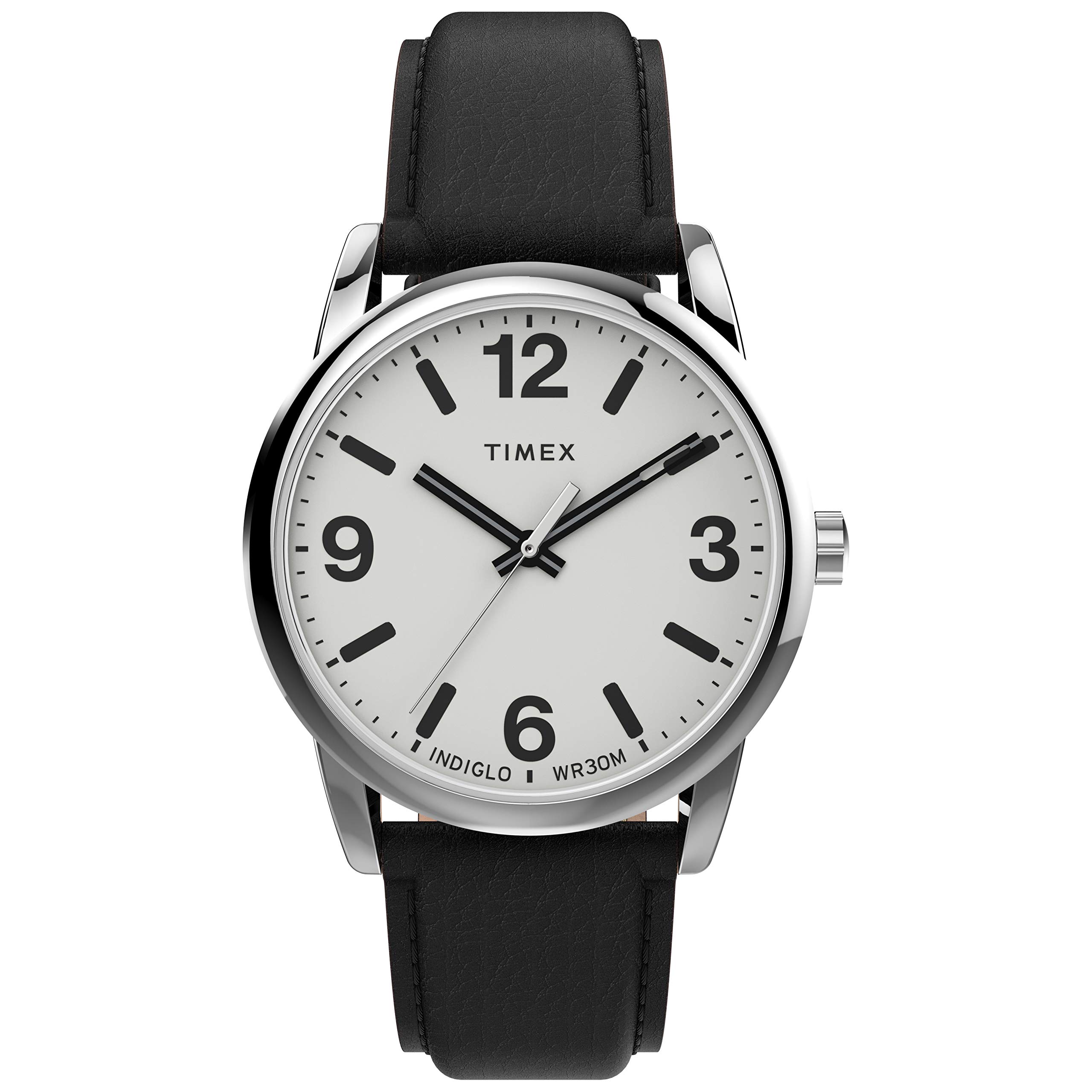 Timex Easy Reader Men's Watch Leather Strap 38mm