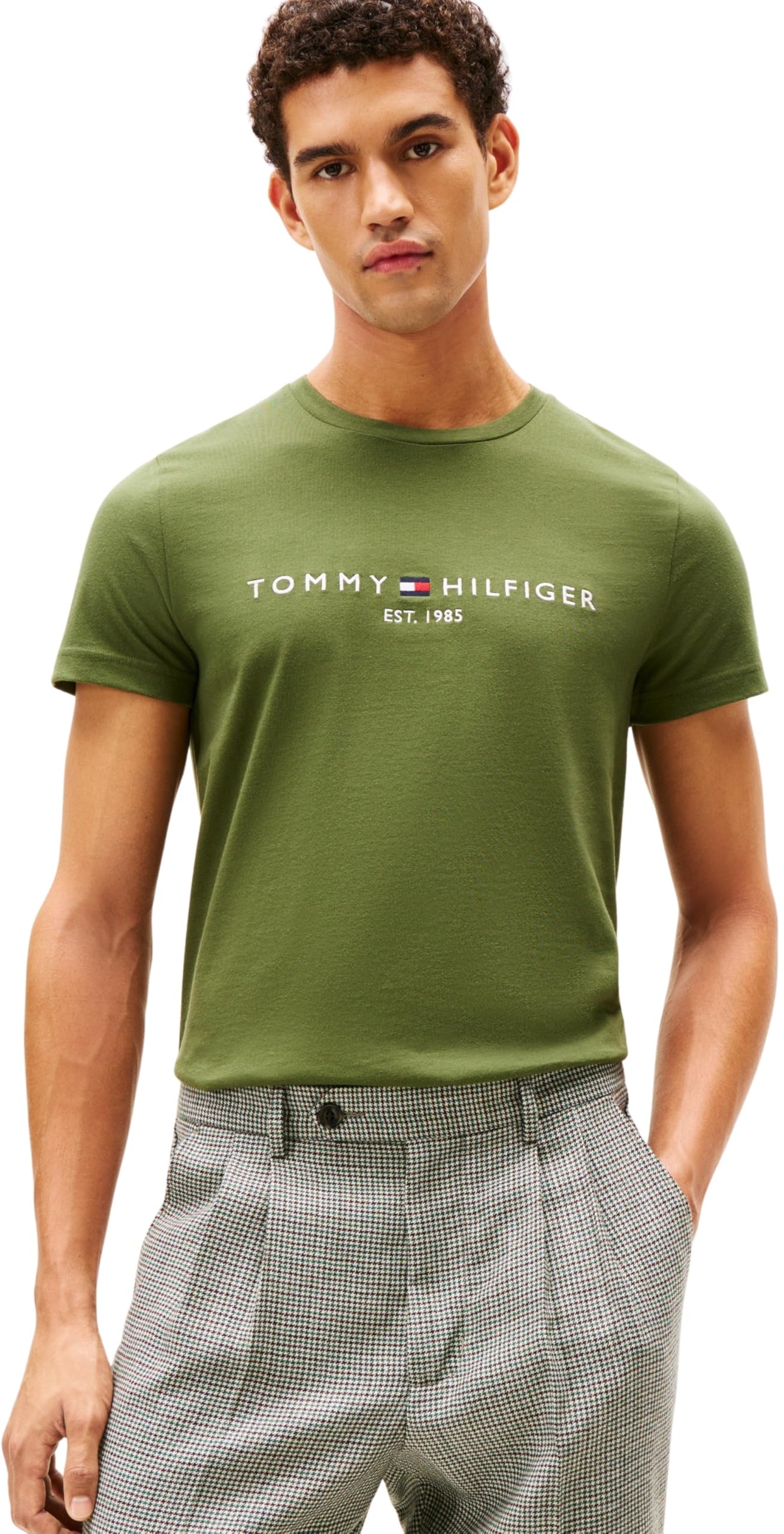 Tommy Hilfiger Men's Slim Fit Short Sleeve T-Shirt