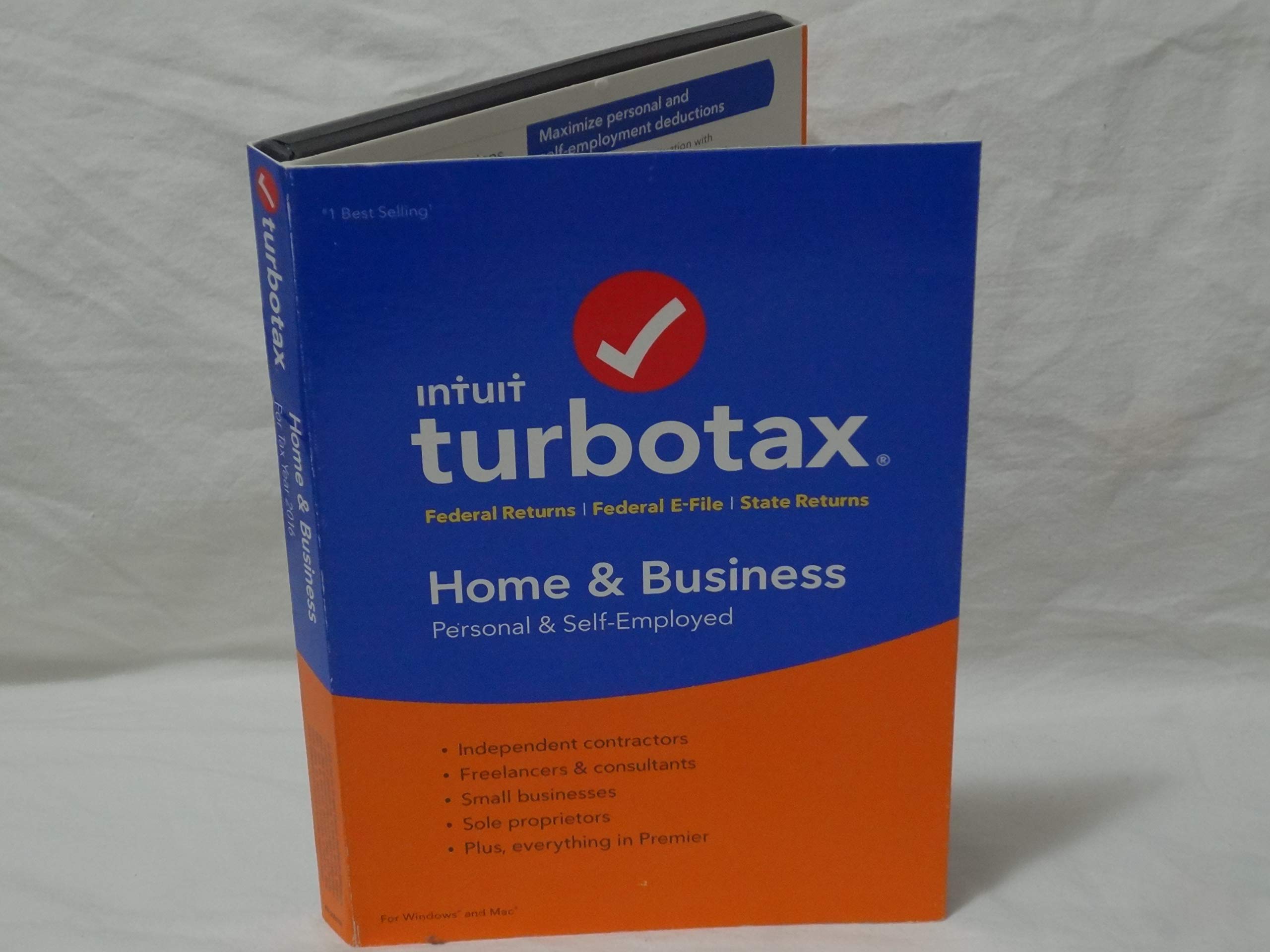 TurboTax Home & Business 2016 . BRAND NEW SEALED. Turbo Tax Year 2016 Buyer's Ch