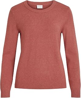 VILA Viril L/S O-Neck Knit Top-Noos Sweater Femme