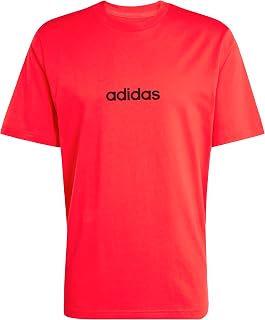 adidas Men's Essentials Linear Single Jersey Tee