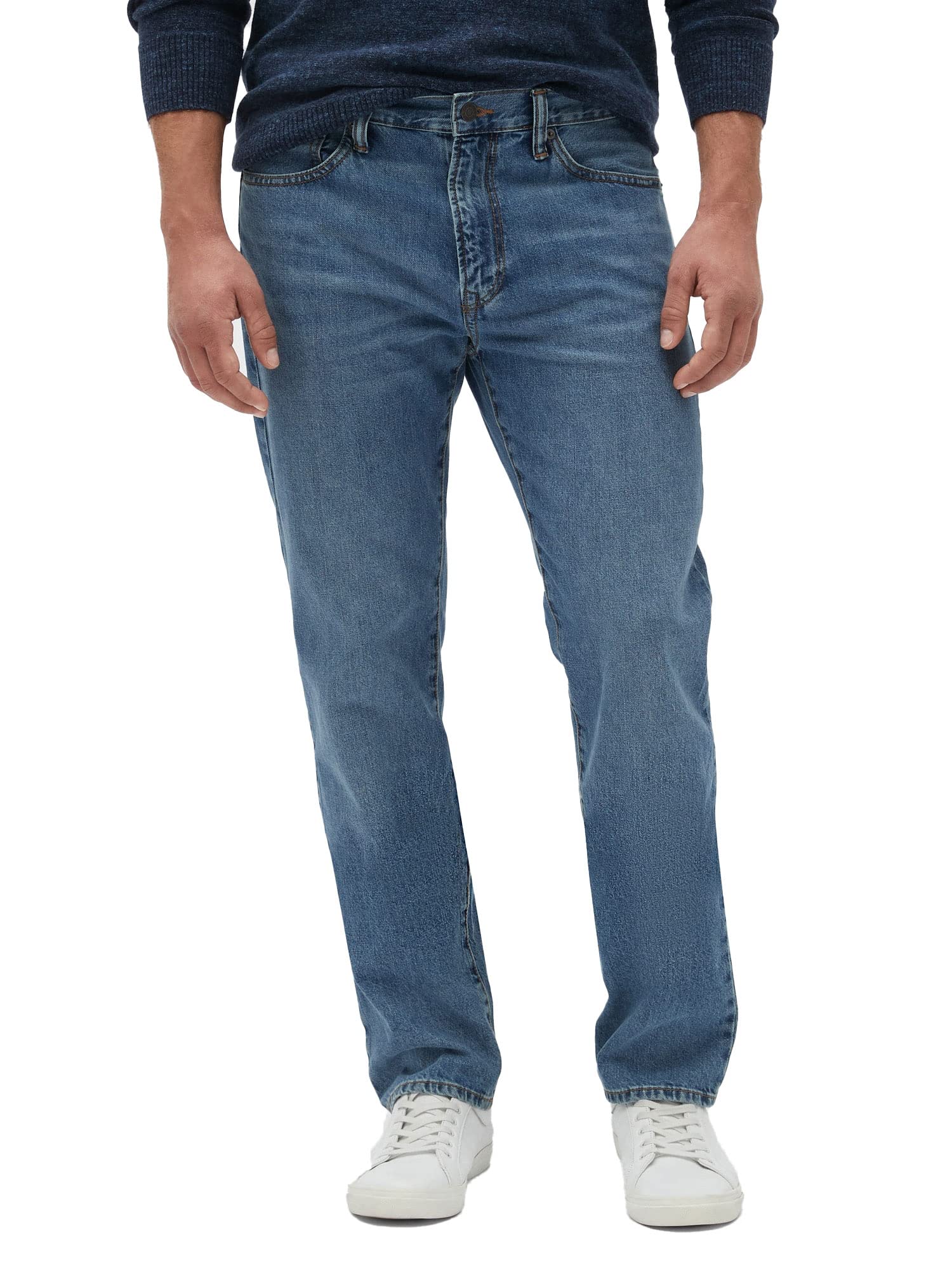 GAP Men's V-Straight Simi Light Wash Jeans