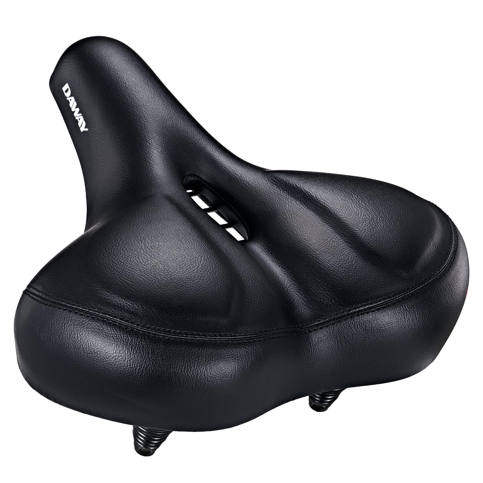 DAWAY C50 Oversized Comfortable Bike Seat - Extra Wide Bike Saddle Replacement w