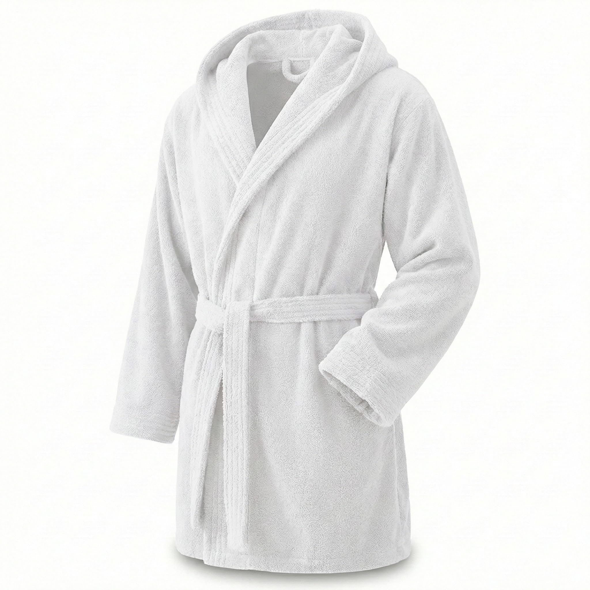 Top Towel - Elegant Bathrobe for Women and Men 100% Cotton 500 GSM - Hooded or C