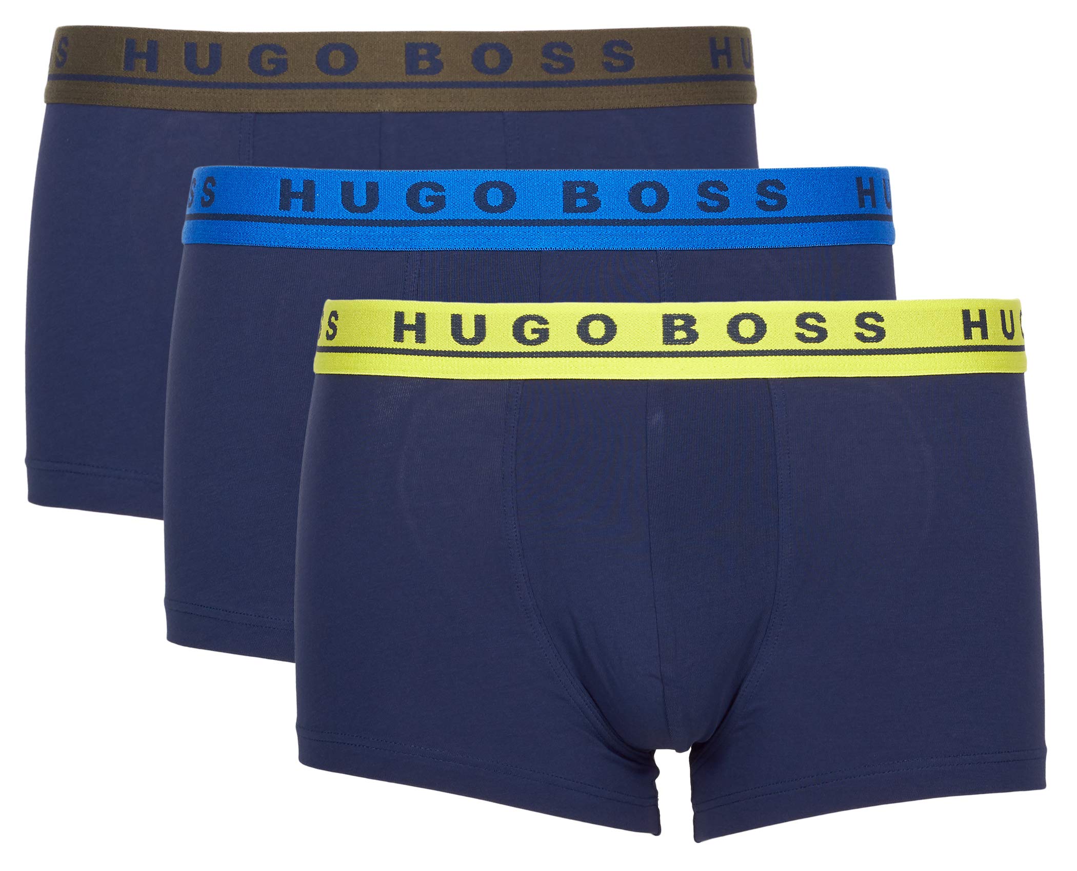 BOSS Herren Trunk 3p Co/EL Boxershorts (3er Pack)