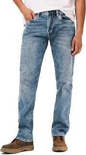 Buffalo David Bitton Men's Six Slim Straight Leg Jean