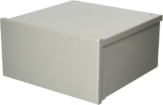 Hoffman NEMA 3R Enclosure, Screw Cover, Galvanized, Paint Finish, 12" x 12" x 6" (HFA12R126)