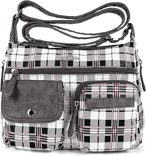 Angel Kiss Crossbody Bags for Women, Ladies Shoulder Handbags and Purses Medium Faux Leather Pocketbooks
