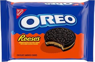 OREO REESE'S Peanut Buttery Creme Chocolate Sandwich Cookies, 12.35 oz | Certified Kosher