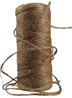 Jute Twine String 328 Feet,Christmas Twine,Packing Strin