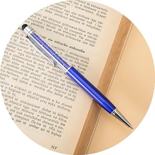 Stylus for Touch Screens, Premium Stylus Pen for Writing and Tablet Use (Navy Blue)