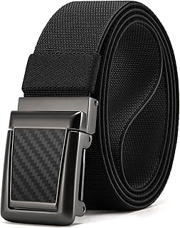 CHAOREN Tactical Belt Men - 1.5" Stretch Work Belt with Zinc Alloy Buckle