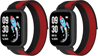BIGGERFIVE Smart Watch for Kids, 1.8" Fitness Tracker Watch with Pedometer (Pack of 2)