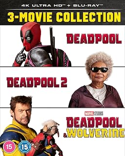 Marvel Studio's Deadpool and Wolverine Triple Pack 4K UHD [Region Free]