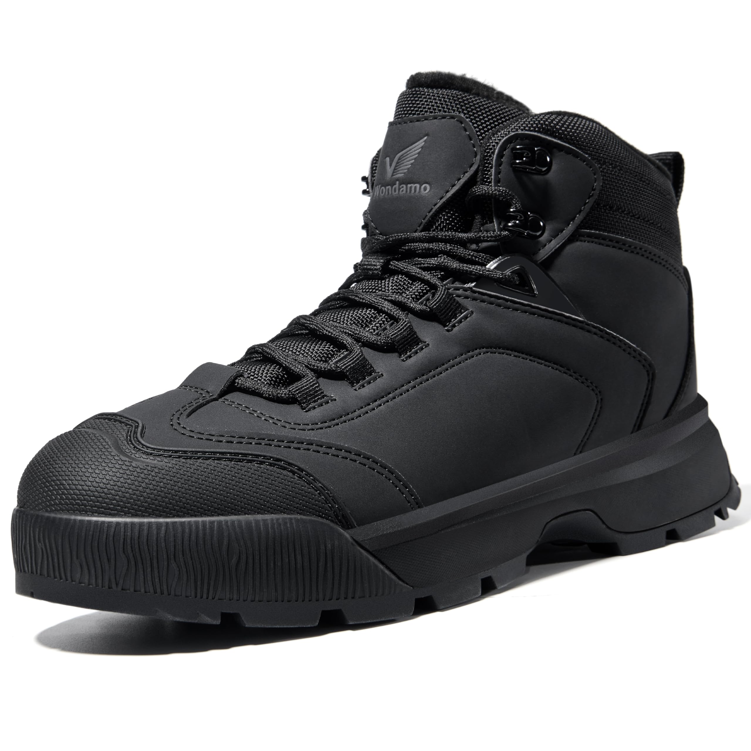 Wondamo Men's Insulated Winter Snow Boots