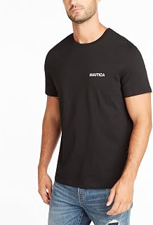 Nautica Men's Short Sleeve Solid Crew Neck T-Shirt Shirt
