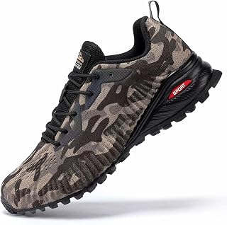 Kricely Traillaufschuhe Herren Leicht Atmungsaktiv Wanderstiefel rutschfest Laufschuhe Outdoor Fitness Straßenlaufschuhe