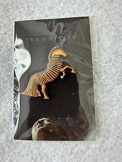 THE ODYSSEY - Original Promo Movie Pin NEW 2026 - Trojan Horse SEALED