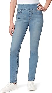Gloria Vanderbilt Women's Amanda Hr Pull on Jeans Jeans