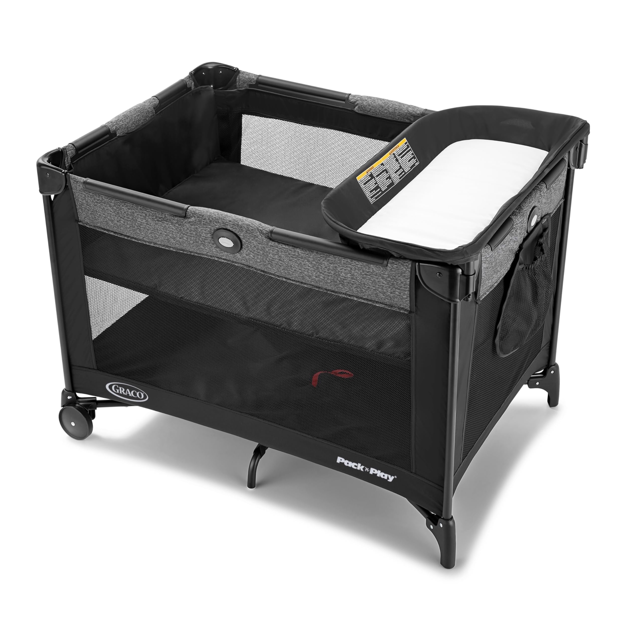 Graco Simple Solutions Pack 'n Play Playard, Cam | 4 Modes: Full-Size & Infant B
