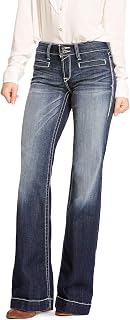 ARIAT Womens WMS Trsr Mr Strch Wde Bt Entwind Jn MrnePants