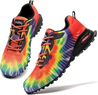 Kricely Men's Trail Running Shoes, Fashion Hiking Sneakers for Men, Tennis, Cross Training Shoe, Outdoor Sneaker, Casual Workout Shoes
