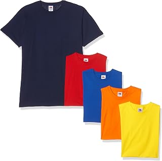 Fruit of the Loom Men's T-Shirt Double Pack + Free MyShirt Gym Bag