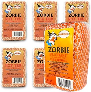 Zorbie Water Bobble for Hot Tub Absorbing Sponge Naturally Cleaner Water Value Pack x 2
