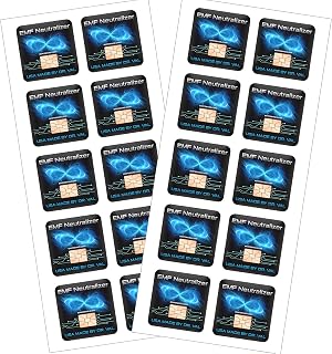 Original EMF Neutralizer Trusted Since 2015 - USA Made EMF Protection Neutralizers for Cell Phones, Laptops & Tablets - Created By Dr. Valerie Nelson - 20 Pack