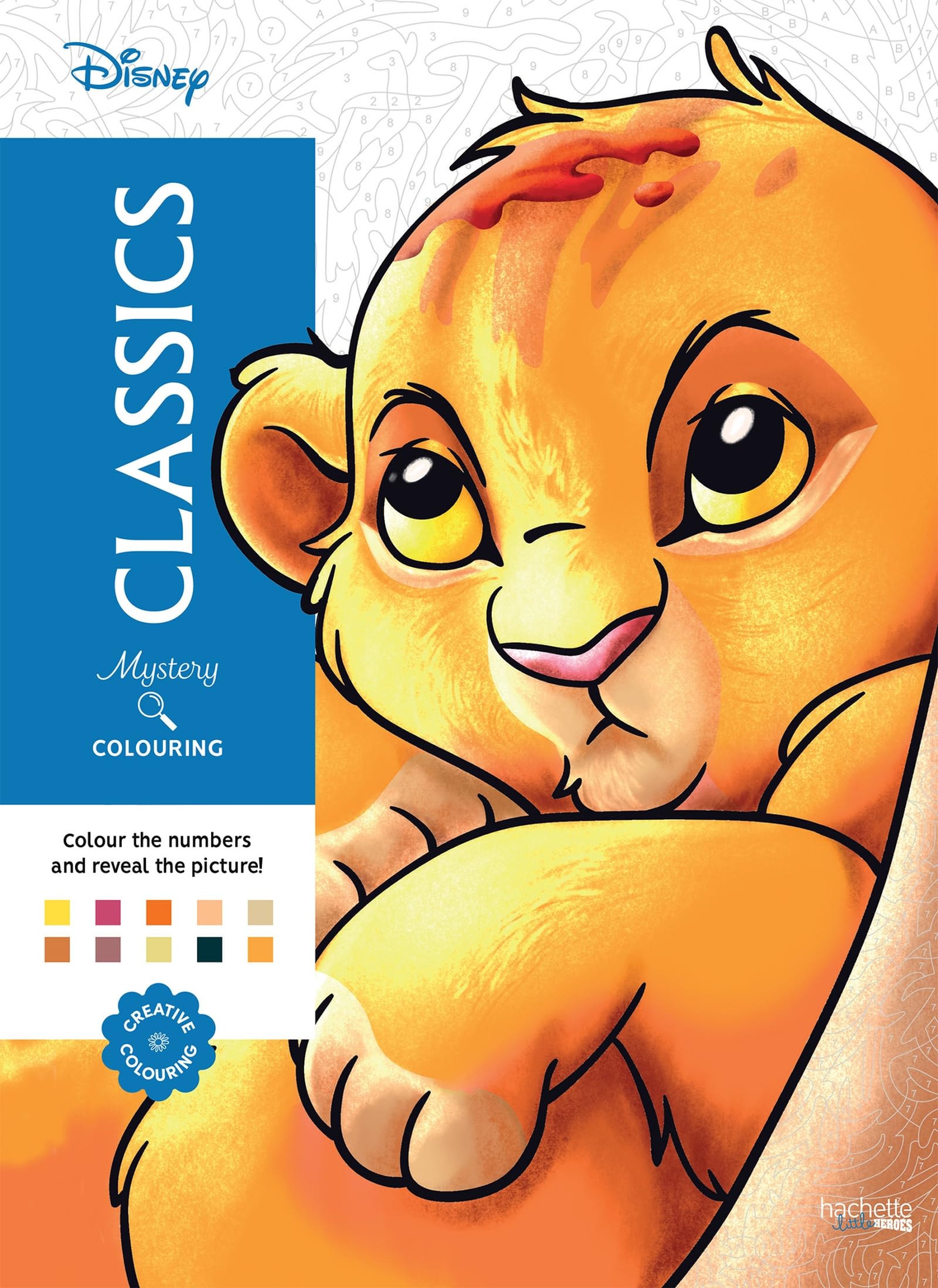 Mystery Colouring - Classics: Reveal iconic Disney characters with colour by num