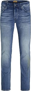 Jack & Jones Slim Glenn Jeans Exchanged on Front and Stitching to View.