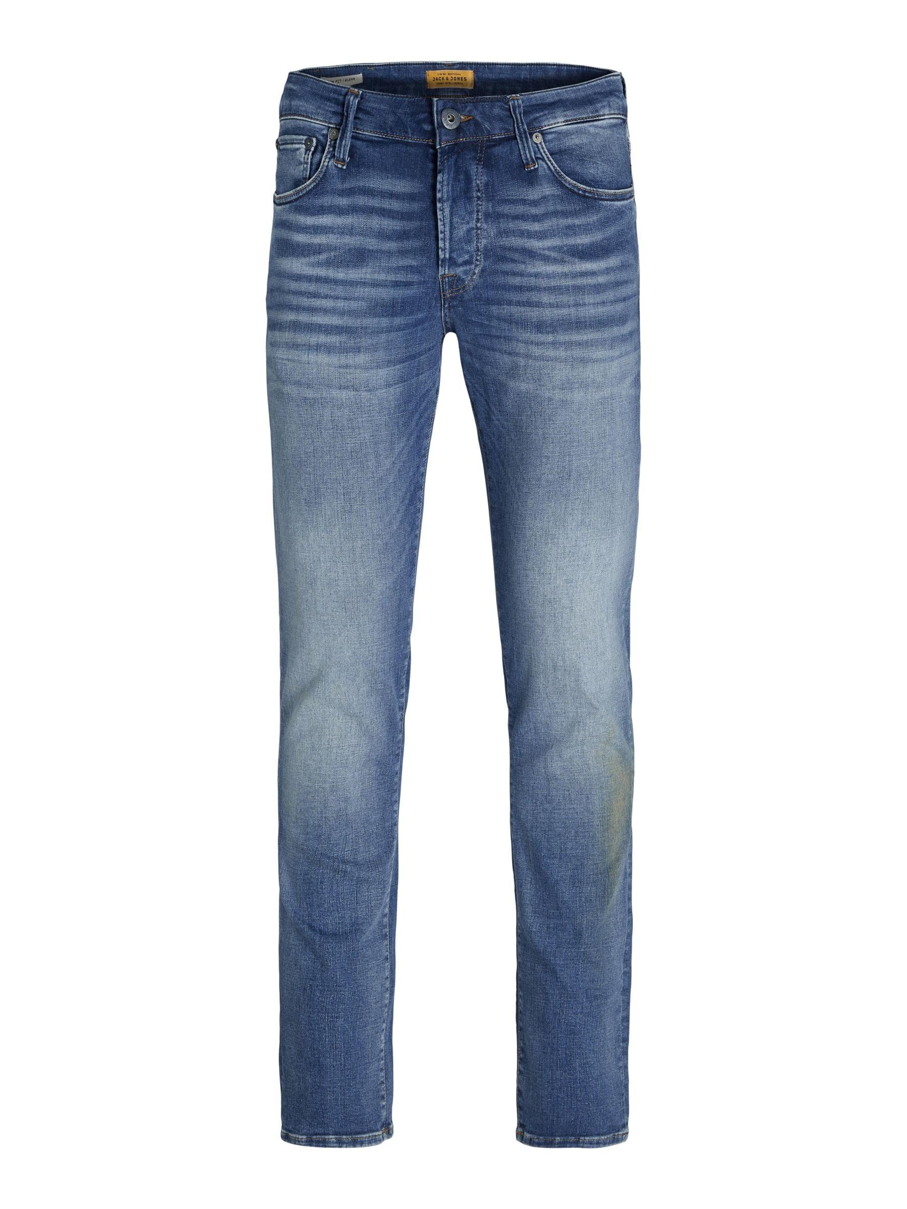 Jack & Jones Slim Glenn Jeans Exchanged on Front and Stitching to View.