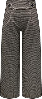 JDY Women's Geggo Mia Long Check Pant Jrs Noos Trouser
