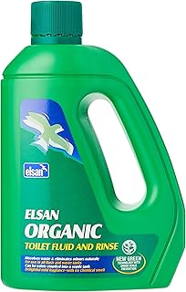 Elsan ORG02 Organic Toilet Fluid for Motorhomes, Green, 2 Litre