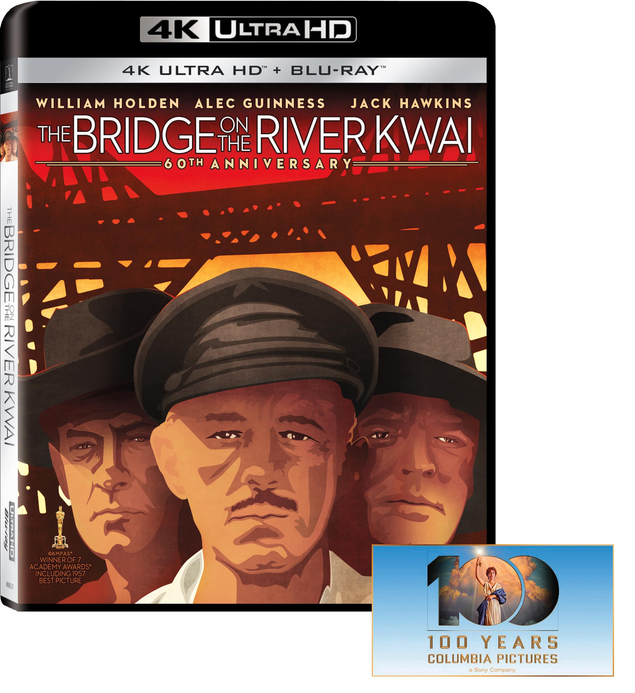 The Bridge on the River Kwai: 60th Anniversary (4K Ultra HD + Blu-ray + Digital)