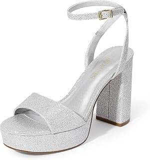 DREAM PAIRS Platform High Heels for Women