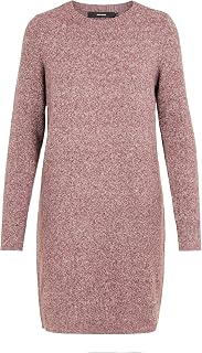 Vero Moda Vmdoffy LS O-Neck Dress Noos Dress Women (Pack of 1)