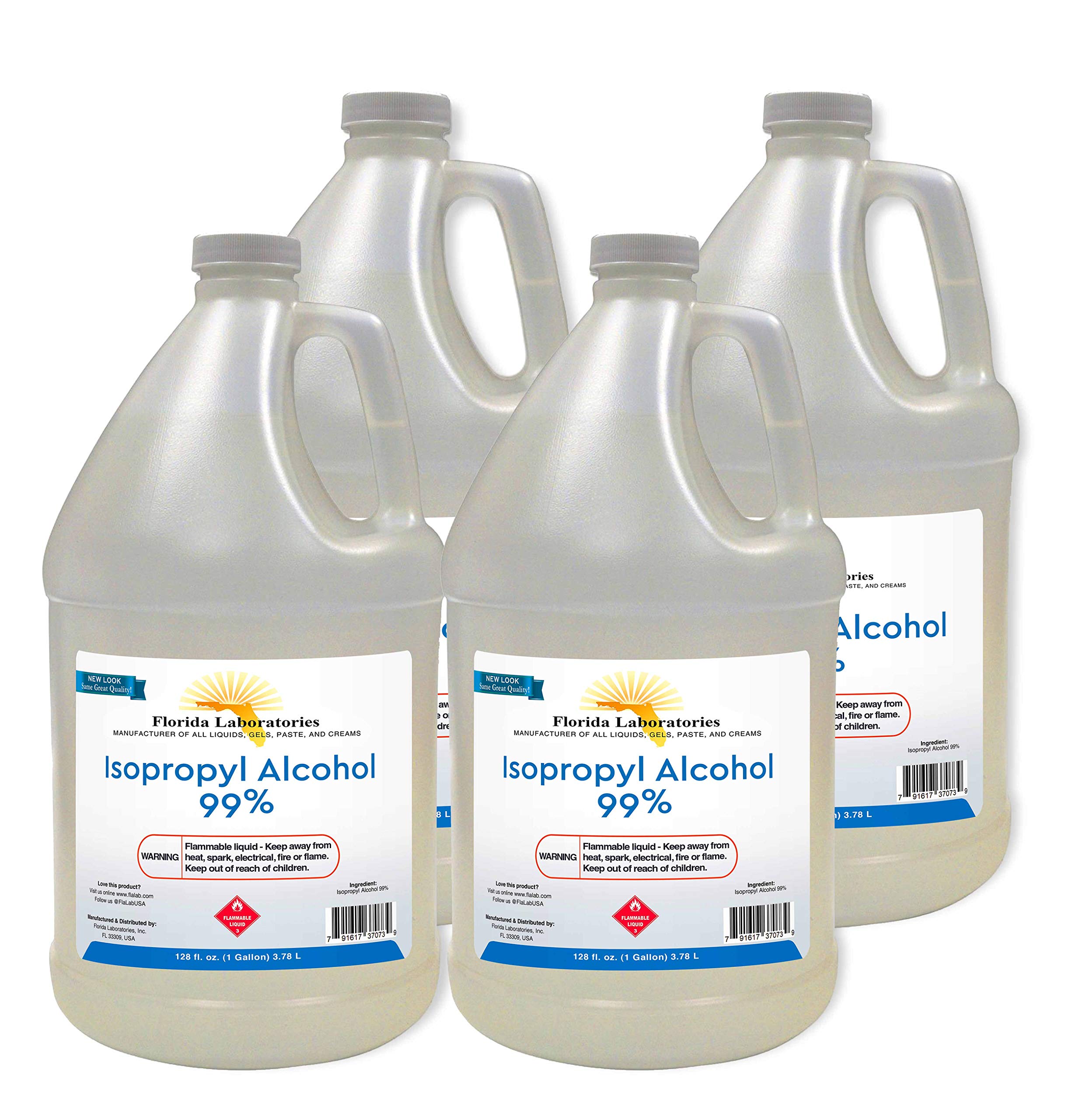 Isopropyl Alcohol Grade 99% Anhydrous - 4 Gallon | Signature required. Ensure so