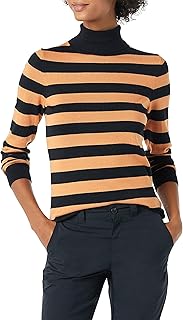 Amazon Essentials Women's Classic-Fit Lightweight Long-Sleeve Turtleneck Sweater