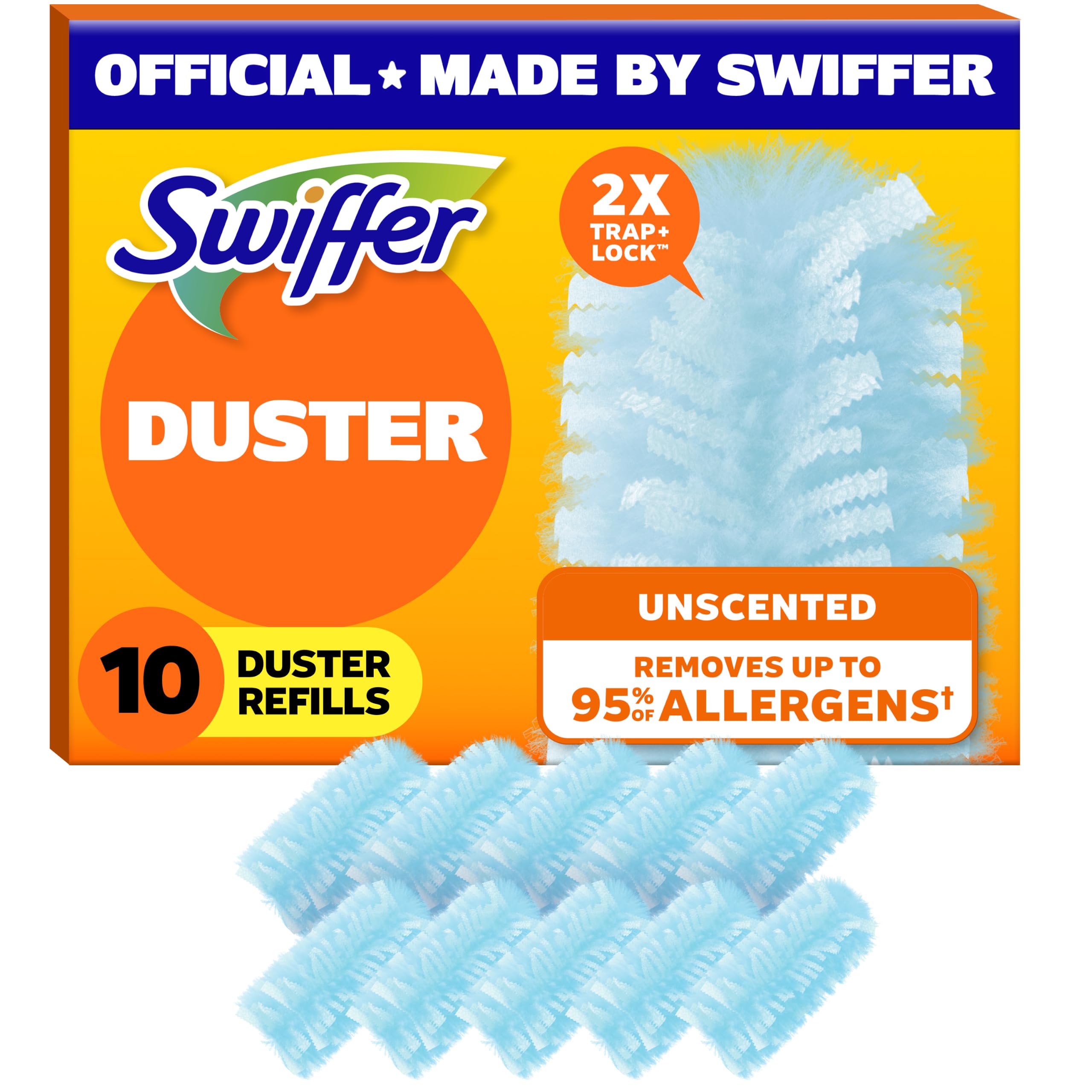 Swiffer Dusters Refills, 10 ct (Packaging May Vary) | Duster Refills, Disposable