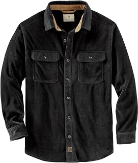 Legendary Whitetails Men's Long Sleeve Fleece Button Up Shirt Casual Fit Thick Heavyweight Long Sleeve Fleece Button Up Shirt Casual Fit Thick Heavyweight (Pack of 1)