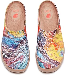 UIN Ultra Lightweight Men's Art Shoes, Slippers, Men's Room Shoes, Spring, Summer, Indoor, Outdoor, Sandals, Easy to Walk