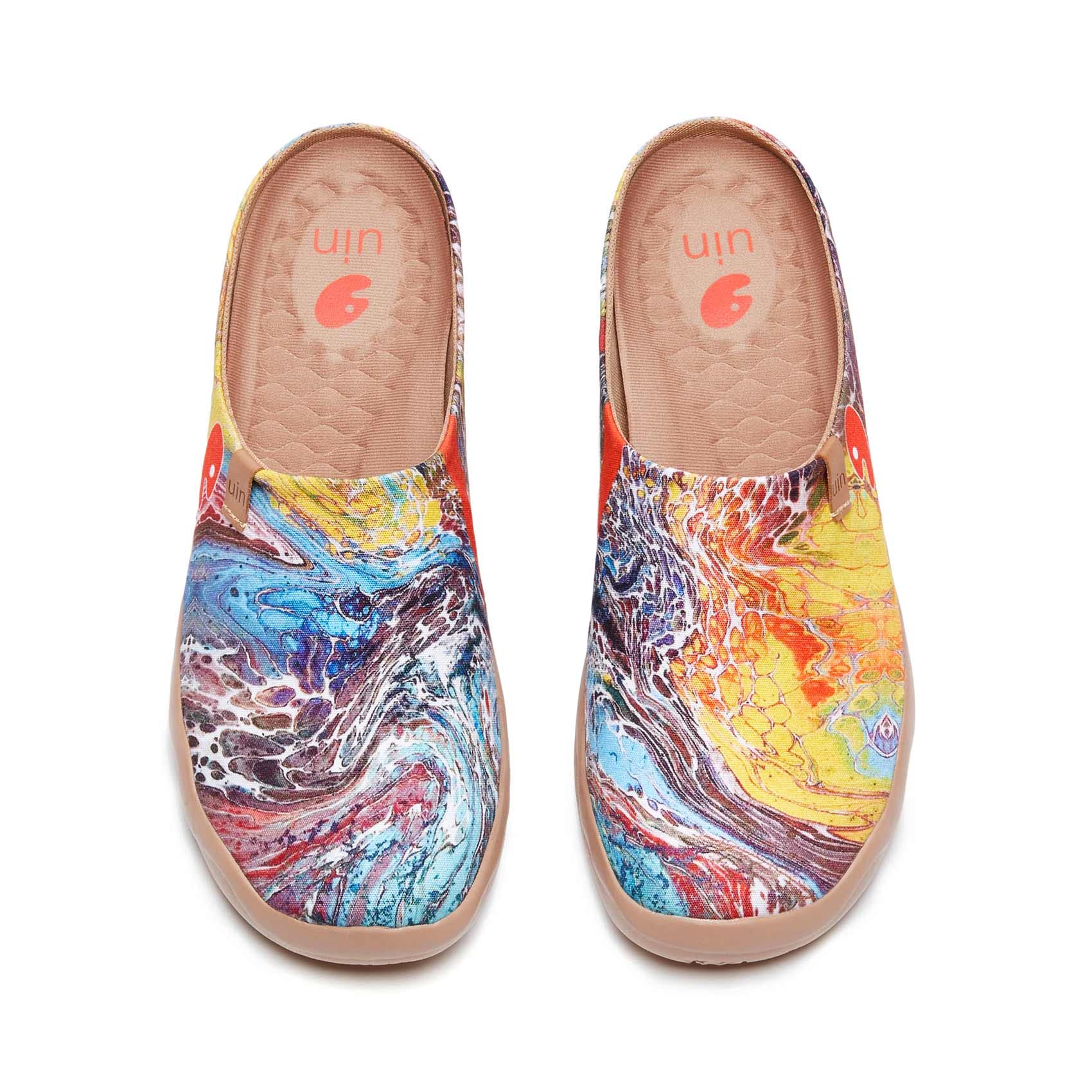 UIN Ultra Lightweight Men's Art Shoes, Slippers, Men's Room Shoes, Spring, Summe