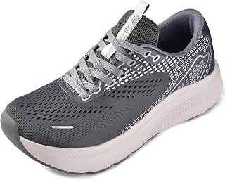 JACKSHIBO Wide Toe Box Shoes for Men Arch Support Zero Drop Wide Sneakers