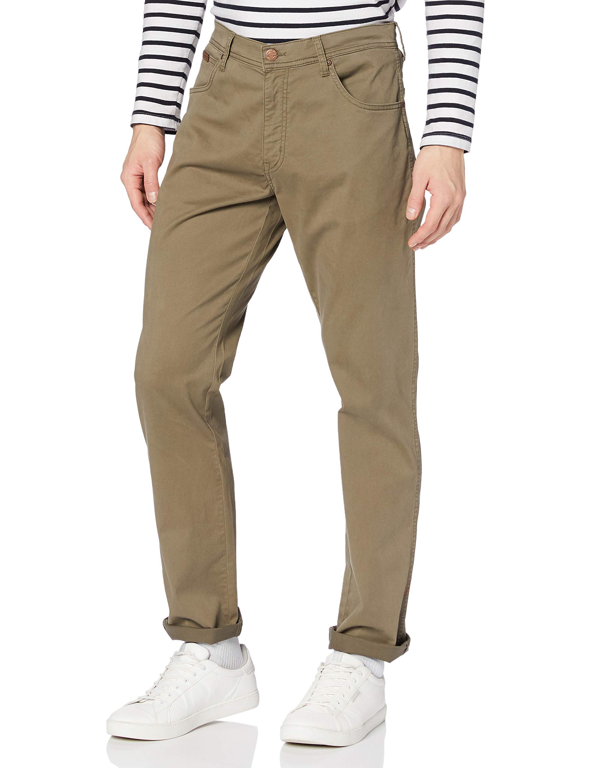 Wrangler - Jeans Uomo - vestibilità Slim Authentic - Texas Slim - The Marverick