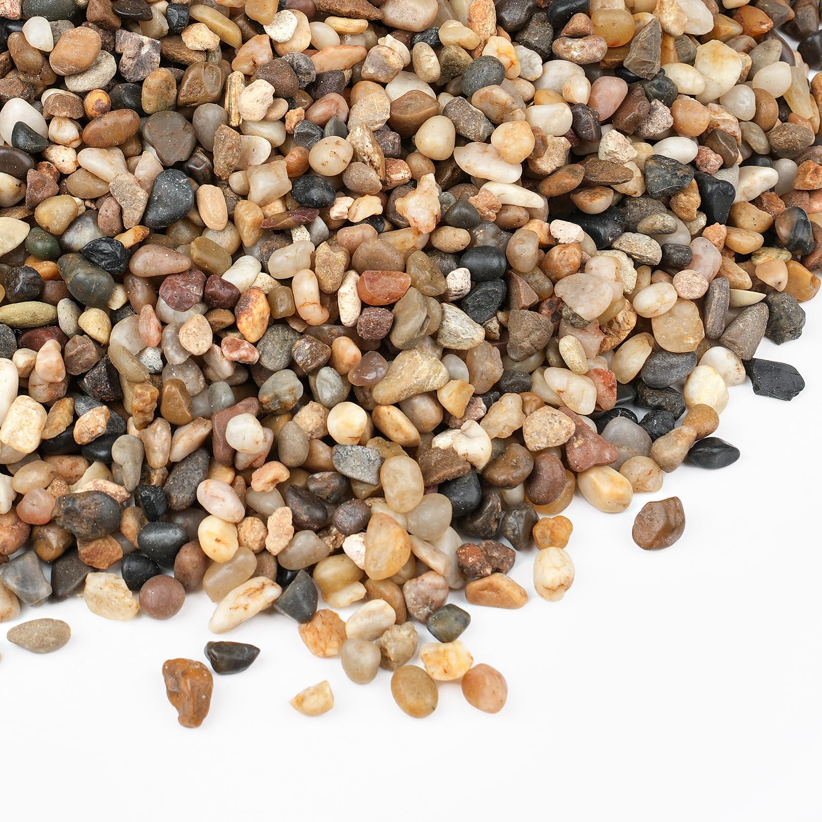Rahato 2.5 lbs Small Rocks for Plants, 1/5 Inch Gravel for Plants Drainage | Dec