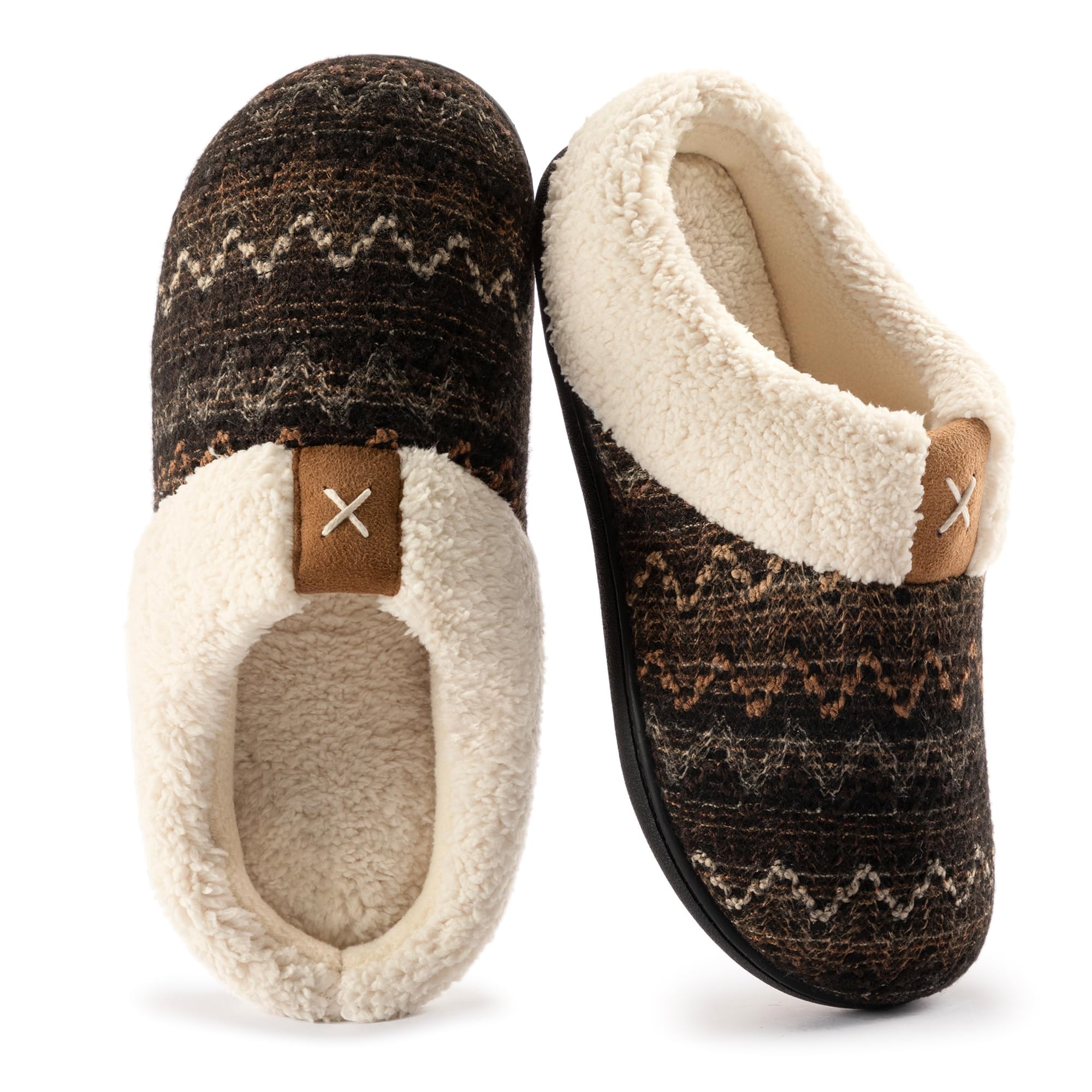 ULTRAIDEAS Women's Cozy Memory Foam Slippers Plush Fleece Lined House Shoes w/In